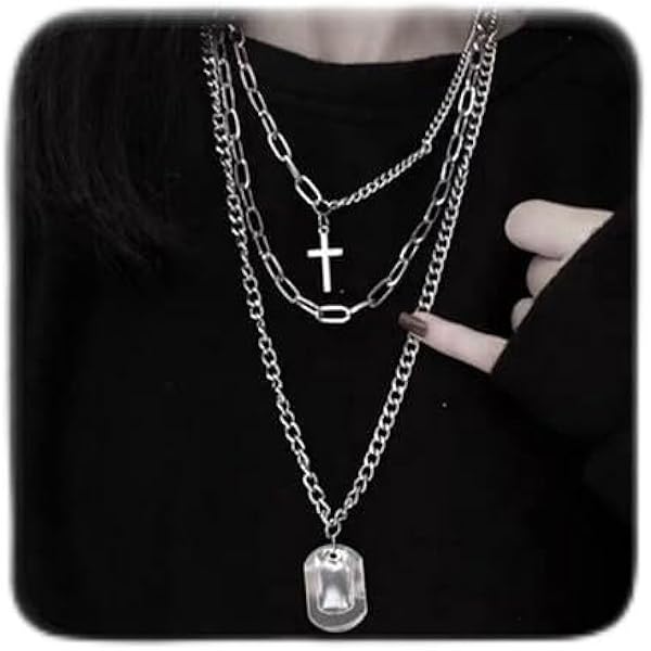 Amazon.com: YANIYA Unique Zipper Necklace Personality Clavicle